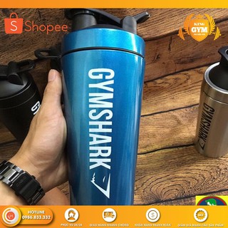 Bình Lắc Shaker - Bình Nước Inox Gym Shark - King Gym