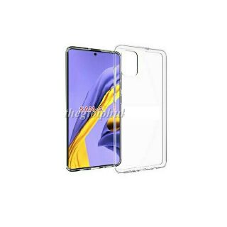 Ốp lưng silicon dẻo trong suốt SamSung Galaxy A71 siêu mỏng 0.5 mm