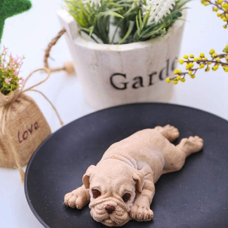 Khuôn làm bánh ANAEAT bằng silicon hình cún thích hợp làm bánh mousse