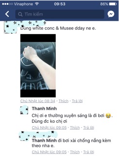 Bộ tắm trắng White ConC
