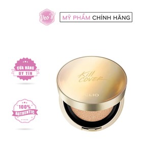 Cushion có chứa serum dưỡng làm dịu da CLIO KILL COVER CICA SERUM CUSHION SPF 50+ PA+++