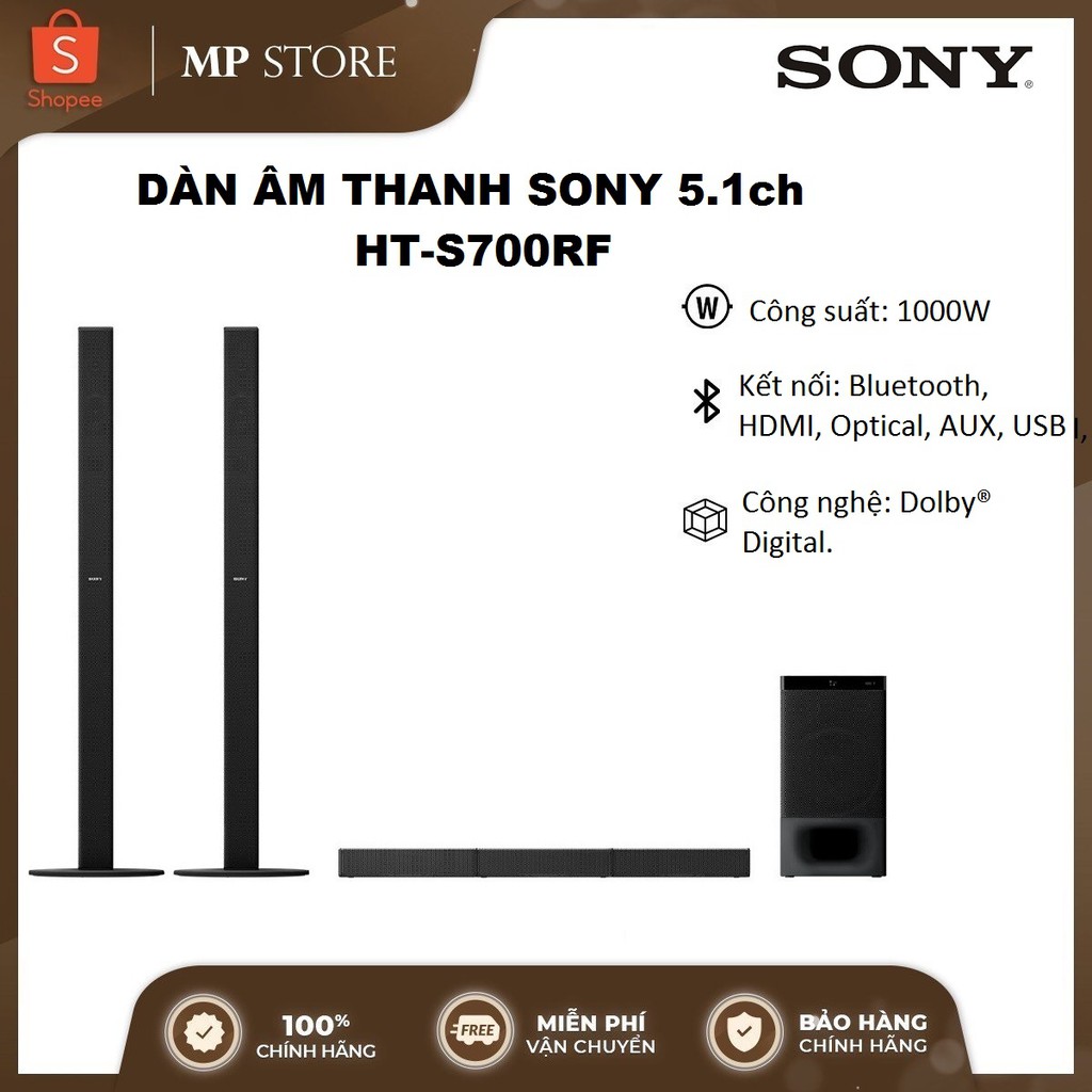 DÀN ÂM THANH SOUND BAR SONY HT-S700RF