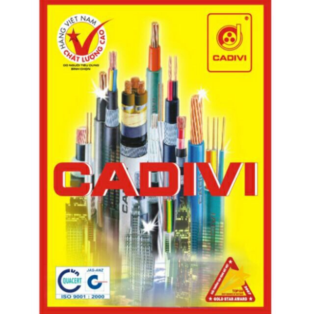 Dây điện đôi 2x32 cadivi 100m