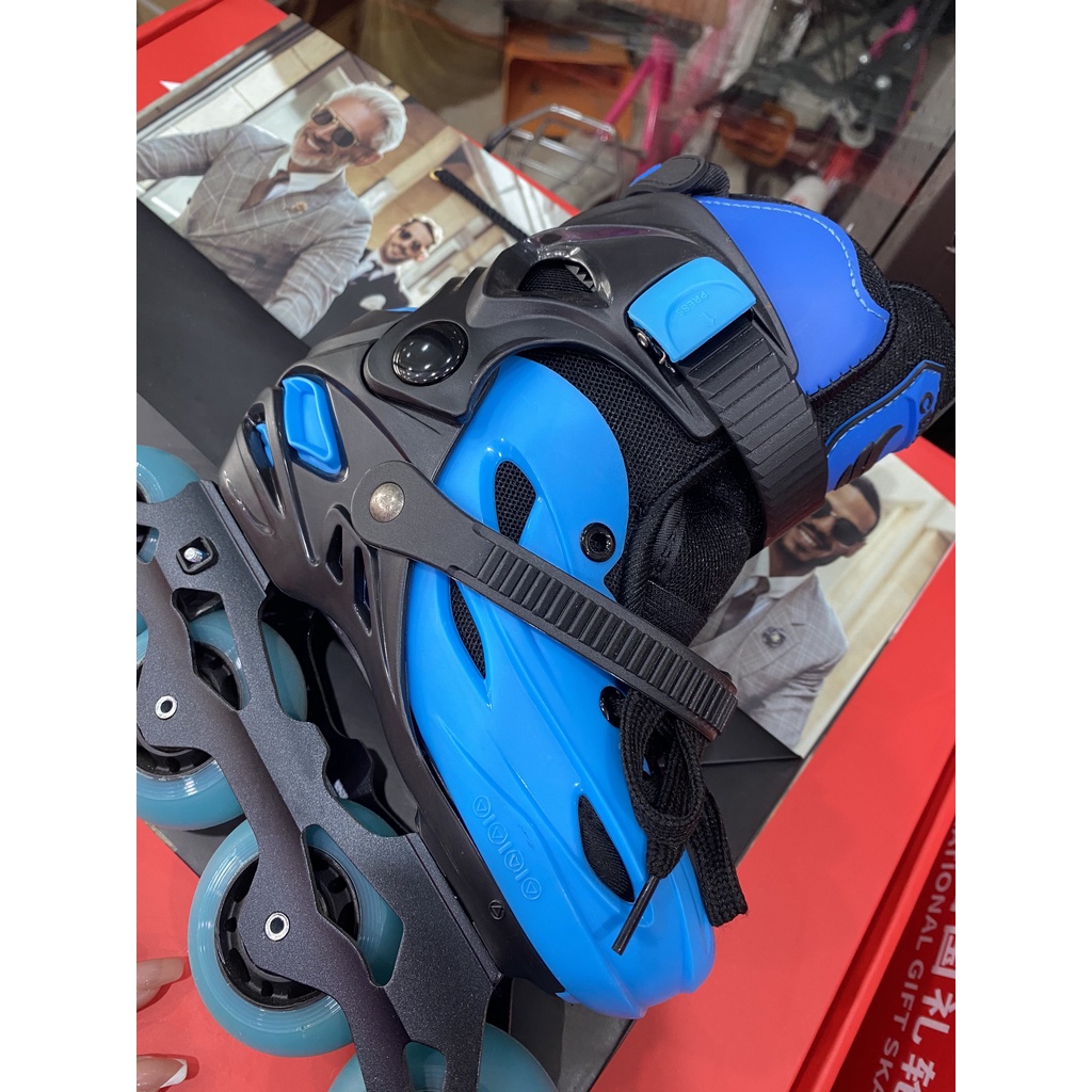 Giày Patin Cho Trẻ Em Cougar-Centosy Kid Pro 2 Có Khóa Bánh,Tặng Kèm Bộ Bảo Hộ Và Mũ Cao Cấp Cho Bé