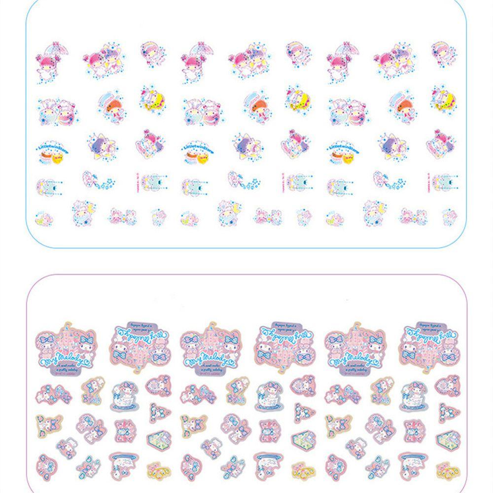 Set 45 Sticker Hoạt Hình Dán Trang Trí Nhật Ký