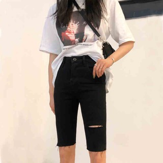 Quần Short Jean Rách Thời Trang Nữ