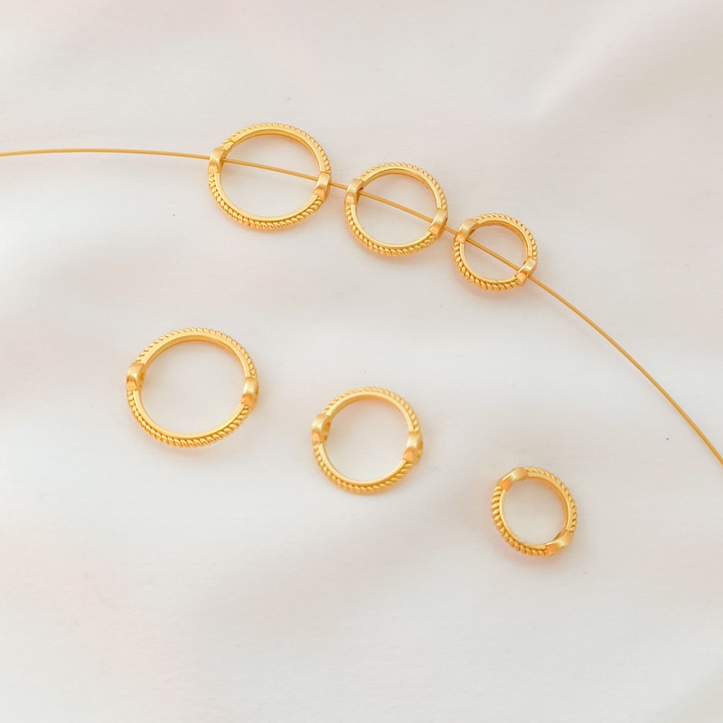 Phụ Kiện Trang Sức Nhẫn Thủ Công DIY 10 Màu Sắc