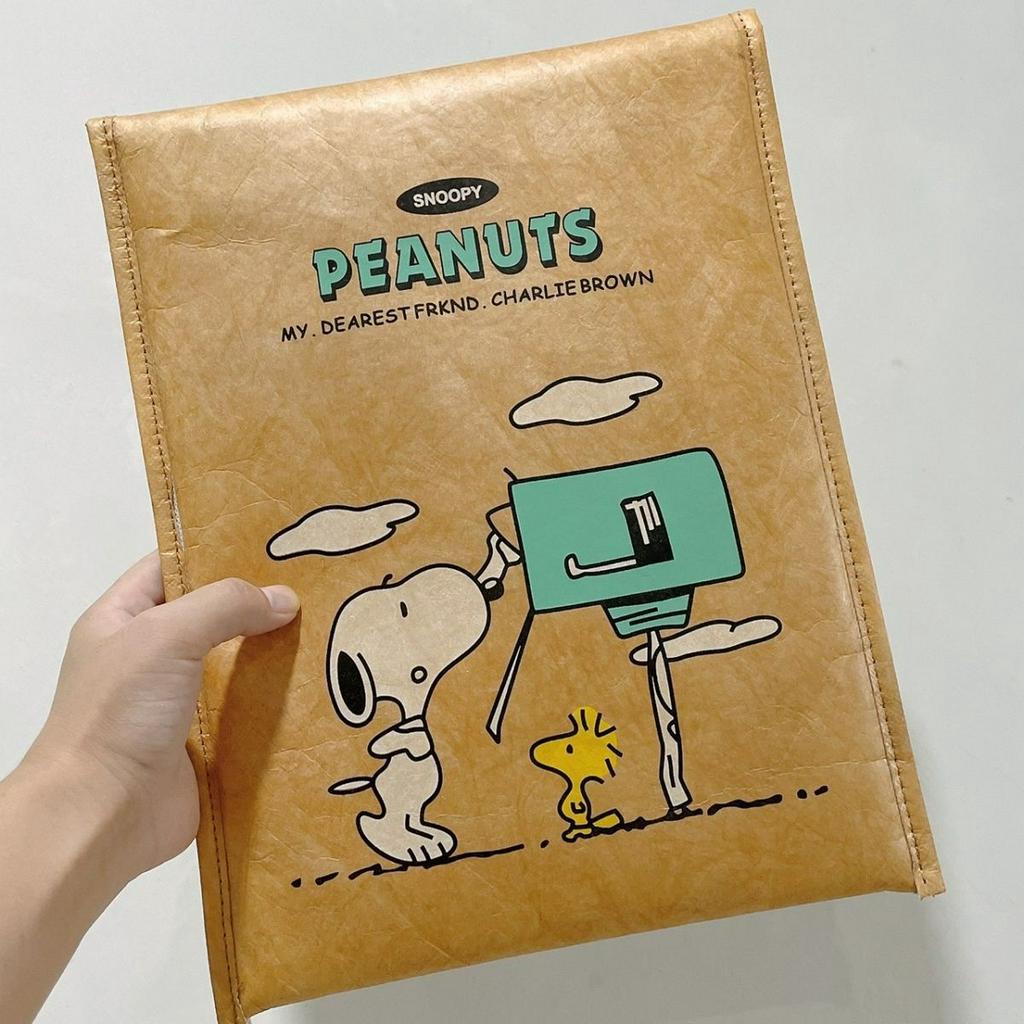 Túi Đựng Máy Tính Bảng 11 Inch In Hình Snoopy Đáng Yêu Phong Cách Mới 2023