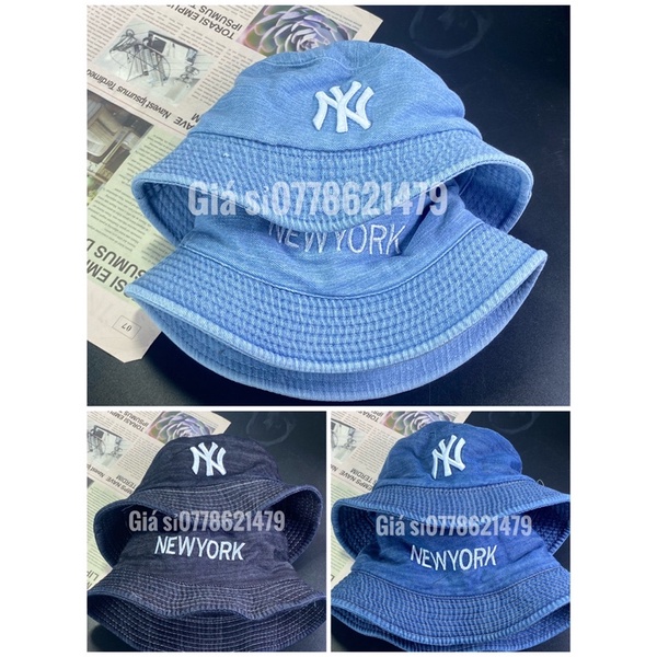 NÓN RIN BUCKET MŨ TAI BÈO RIN 2 MẶT N.Y + La CÁ TÍNH