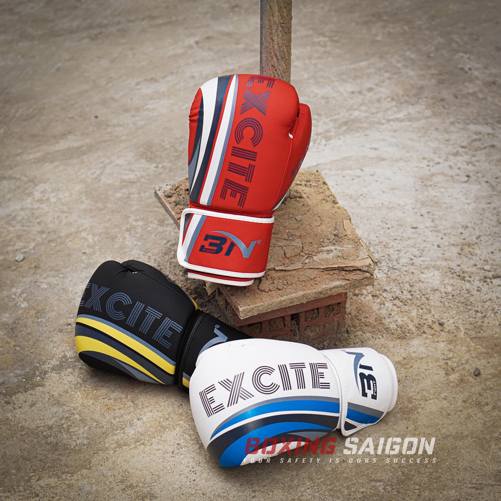 Găng tay Boxing BN Excite - Đen