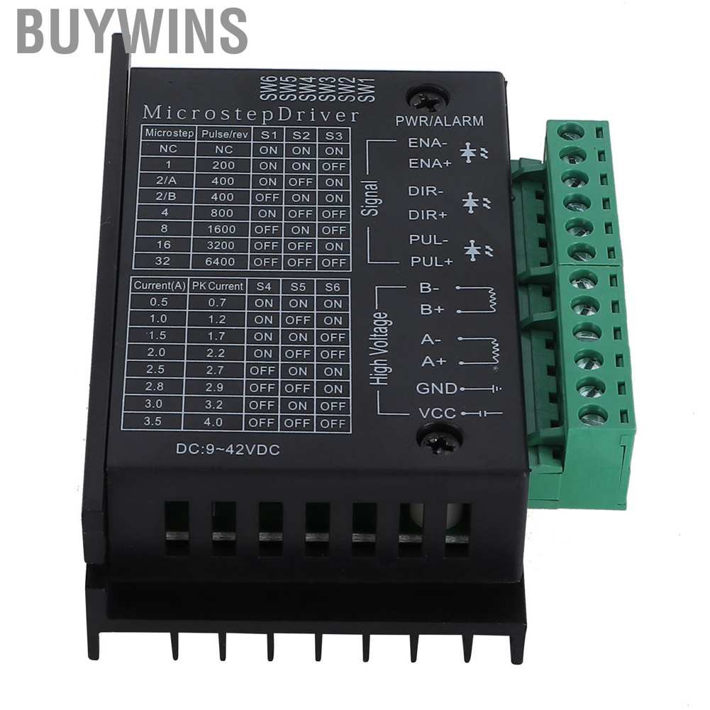 Buywins Micro Step Driver TB6600 CNC Controller Motor Encoder 3D Printer Accessories DC9-24V