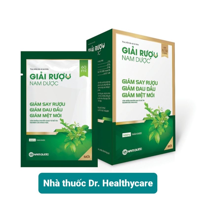 ✅ Giải rượu Nam Dược dạng túi