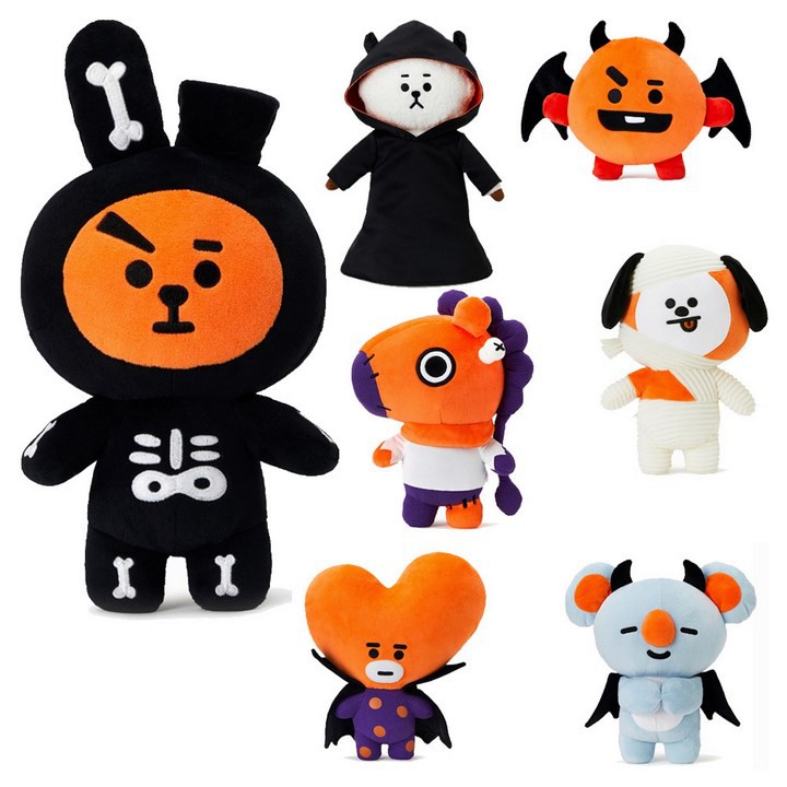 Doll BTS chibi chủ đề haloween búp bê bts doll bts phụ kiện dành cho doll nhóm nhạc idol, anime chibi