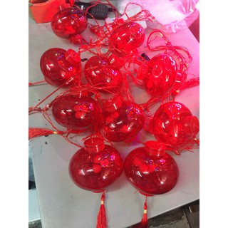 DÂY LED RÈM LỒNG ĐÈN ĐỎ TRANG TRÍ TẾT
