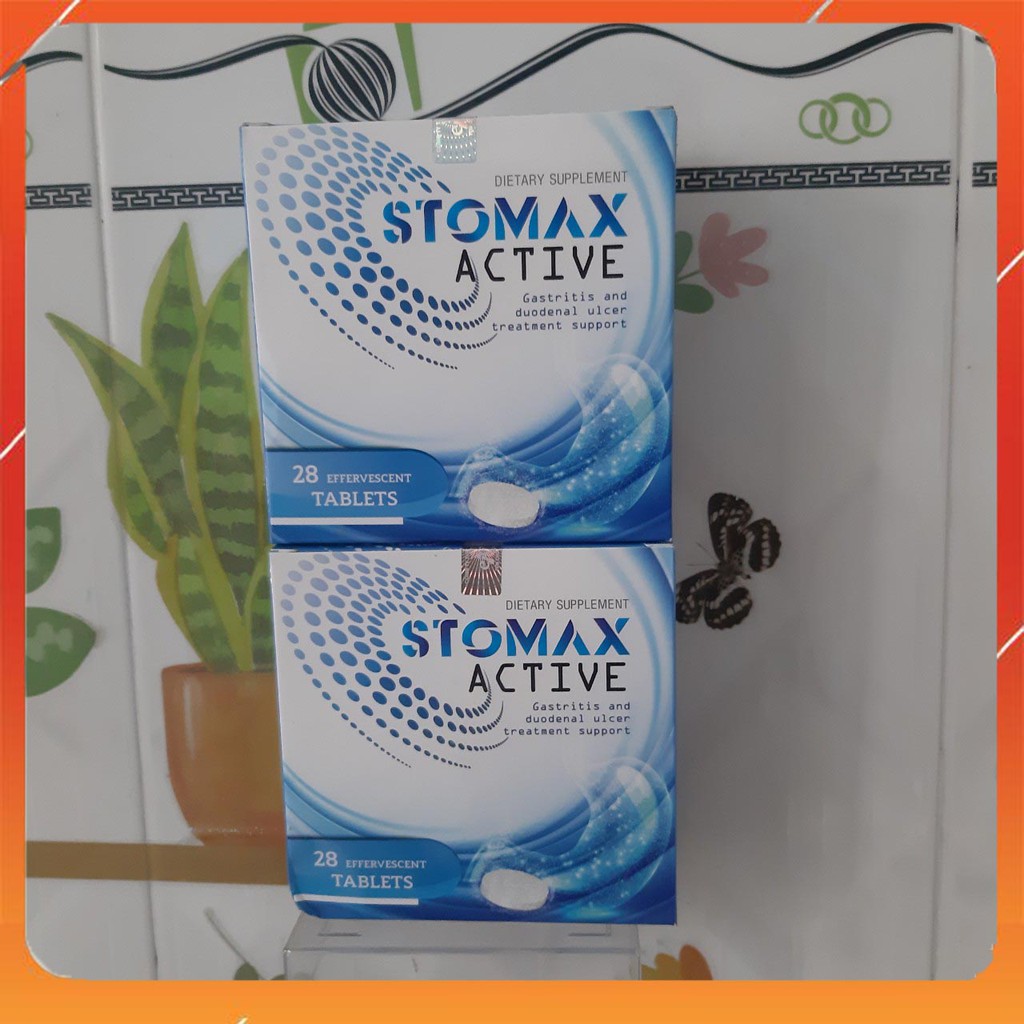 VIÊN SỦI STOMAX ACTIVE - Đẩy Lùi Cơn Đau Cho Dạ Dày Khỏe Mạnh Loại Bỏ Trào Ngược Ợ Chua - [CHÍNH HÃNG HỘP 28 VIÊN SỦI] | BigBuy360 - bigbuy360.vn