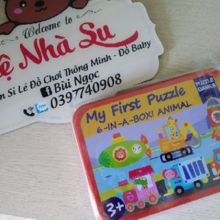 Xếp hình My first puzzle 5 chủ đề