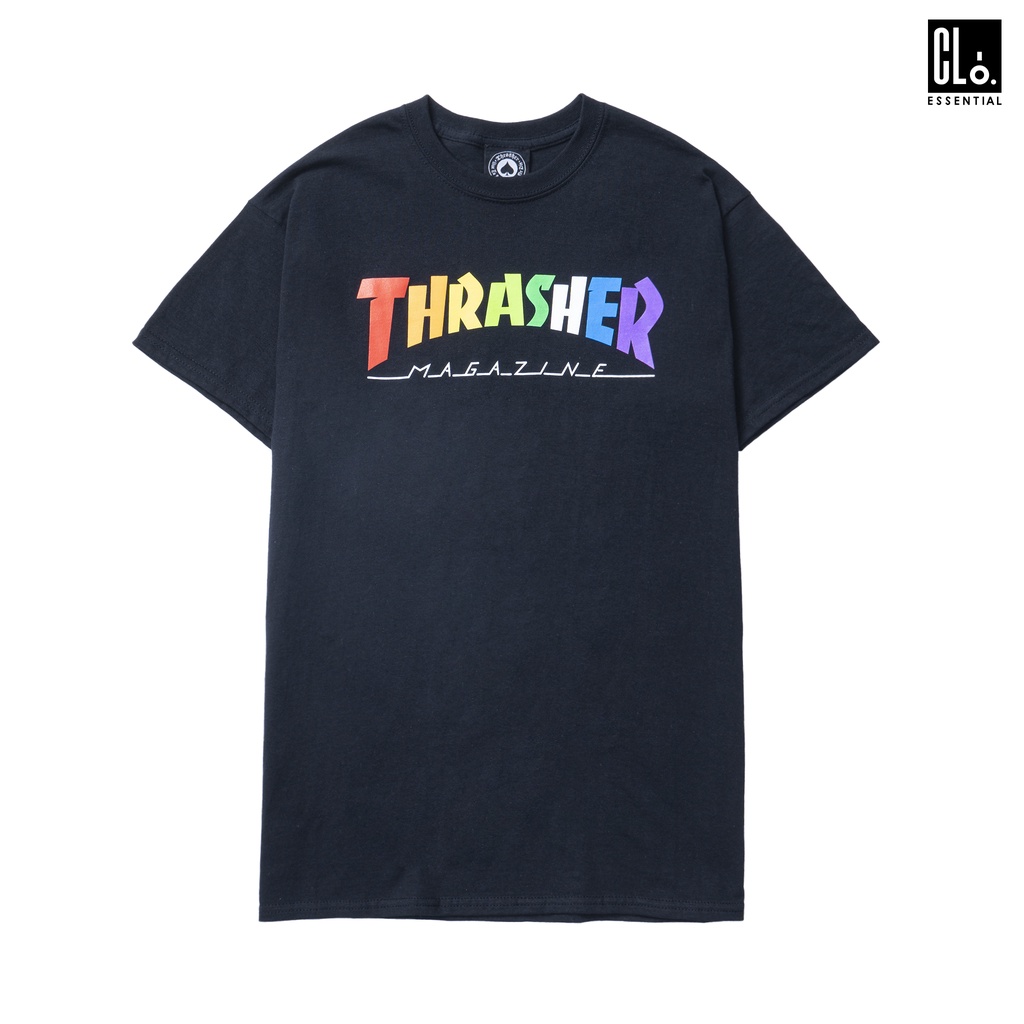 Áo Thun Thrasher, Rainbow Mag T-Shirt