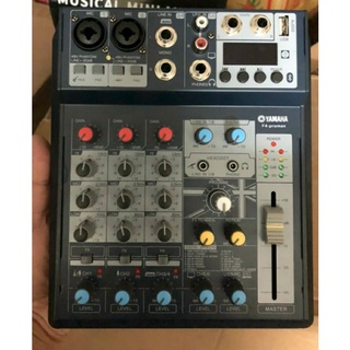 Bàn trộn âm thanh Mixer f4 plus, promax