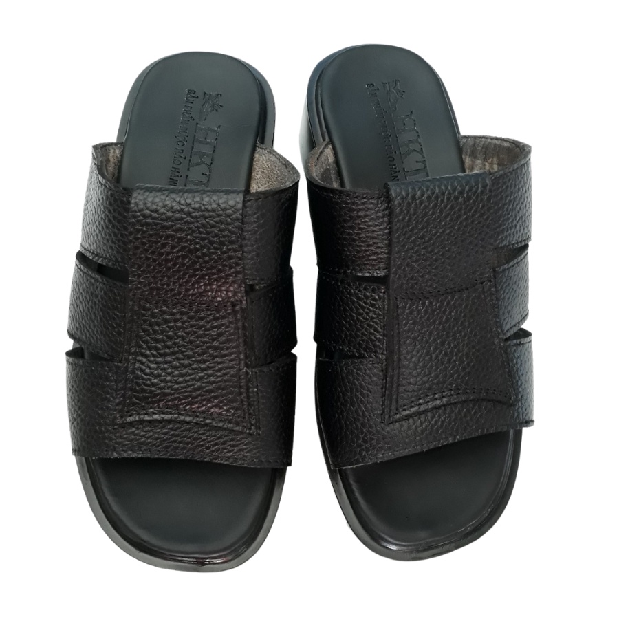 Dép Nam Da Bò Thật Cao Cấp HKT Shop DNA833