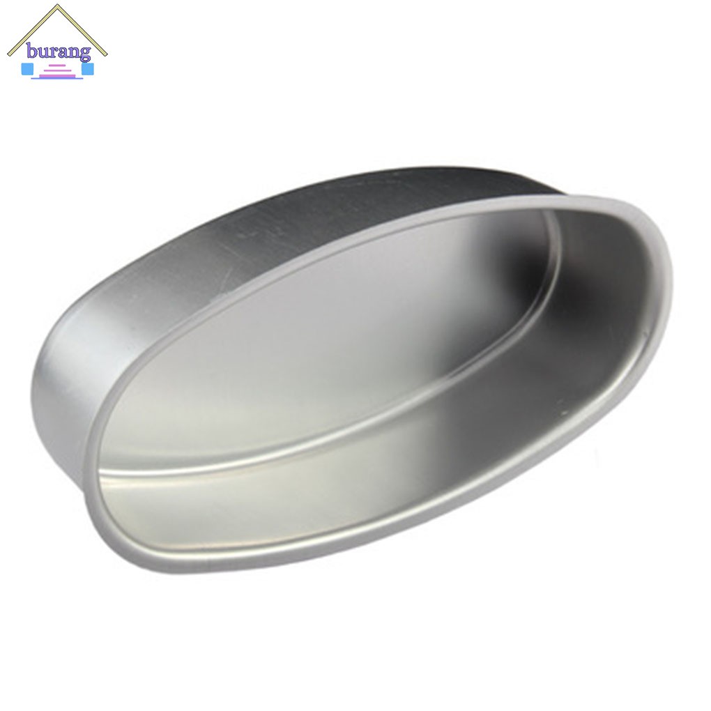 Khuôn Làm Bánh Hình Oval 8 Inch Bằng Hợp Kim Nhôm Chống Dính