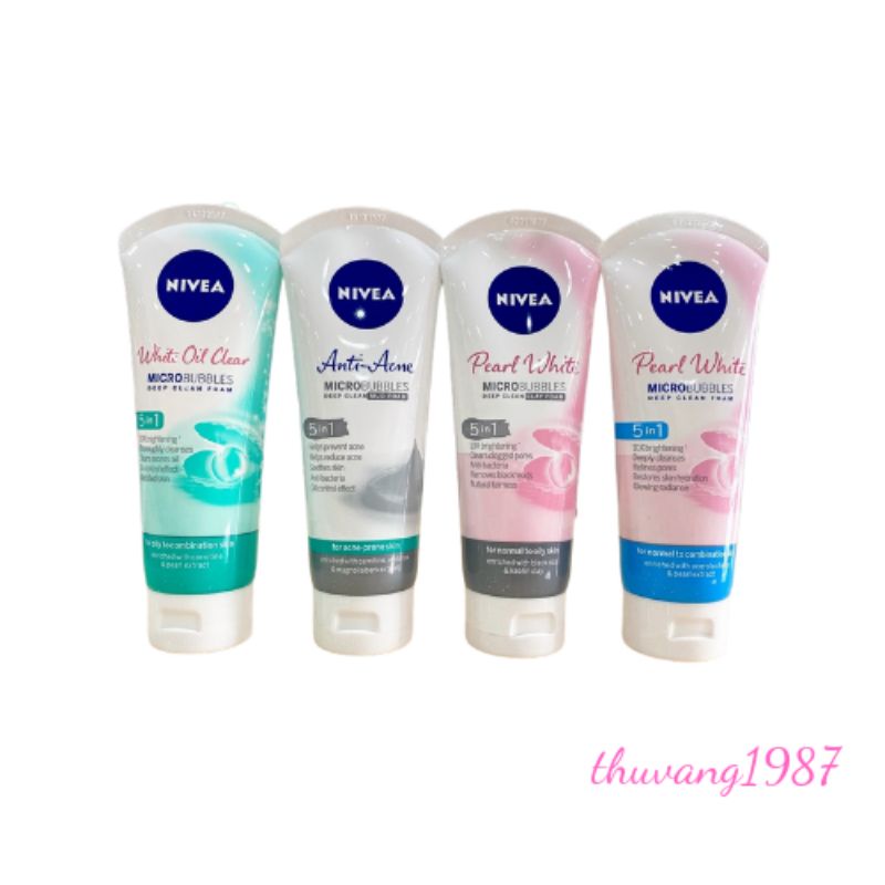 Sữa rửa mặt Nivea nữ 100g