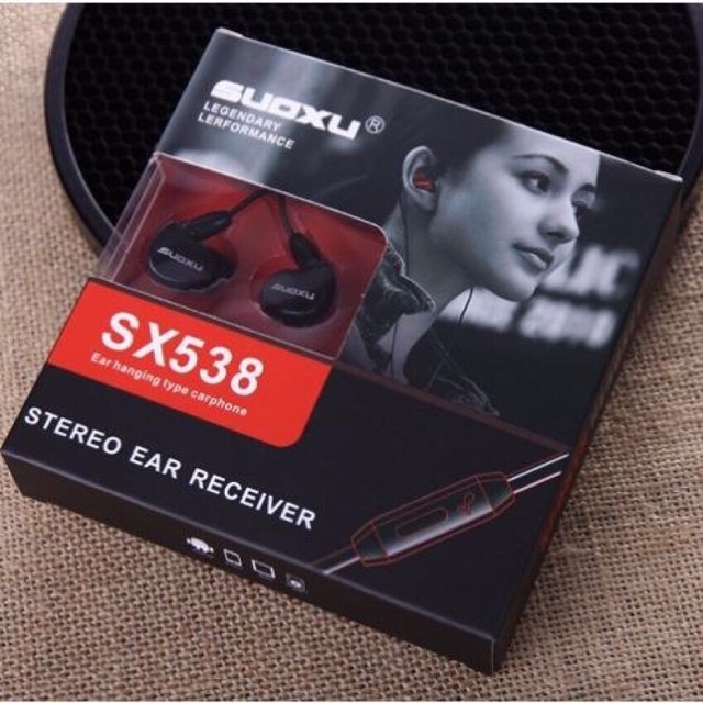 Tai nghe nhét tai thể thao Suoxu Stereo Sx538