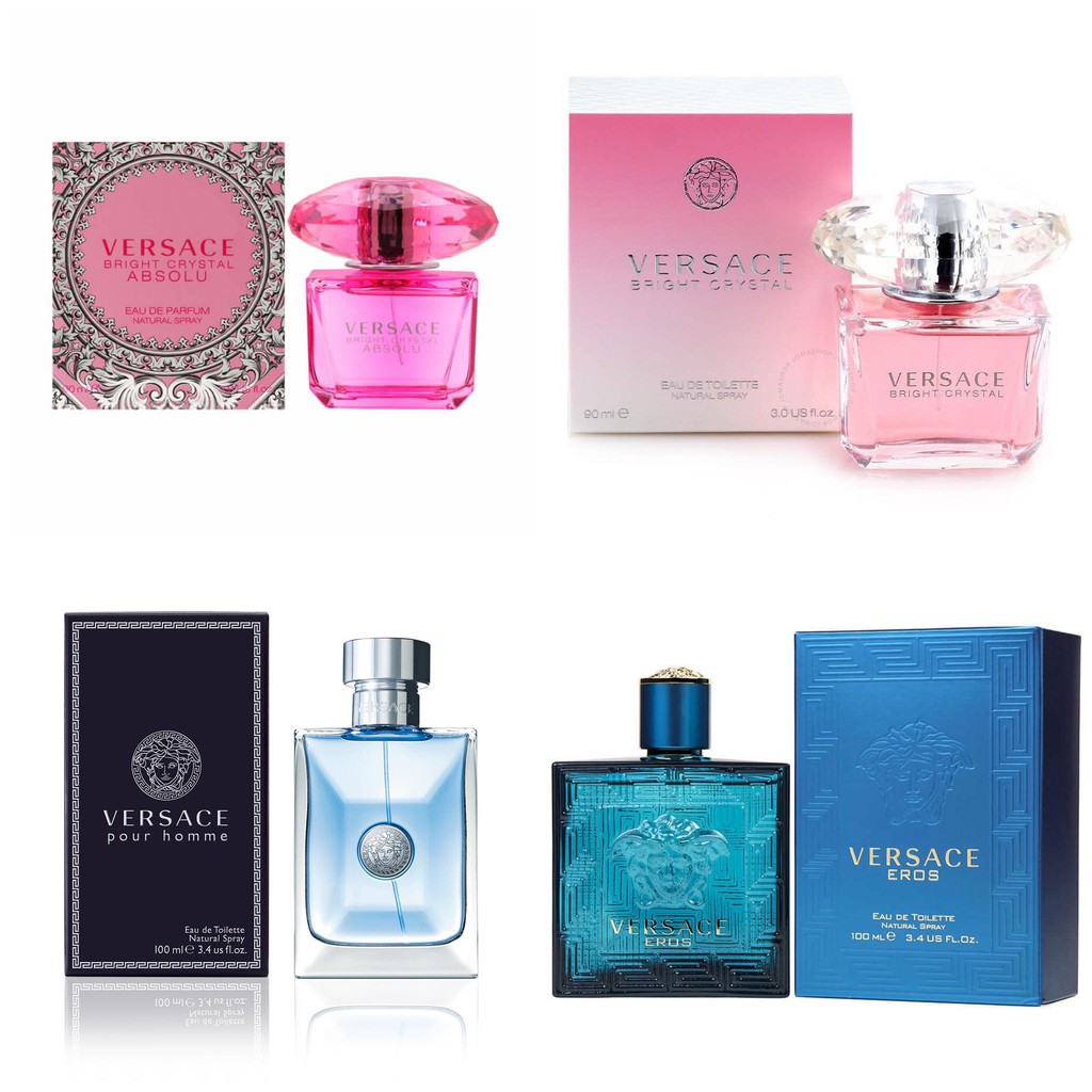 Nước Hoa Versace Nam - Nữ Chính Hãng 100% Quyến Rũ, Cá Tính 90ml