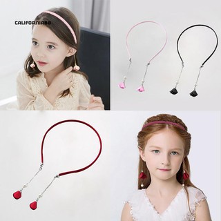 Cài tóc có trang trí dây chuỗi nhiều kiểu tùy chọn xinh xắn cho bé gái