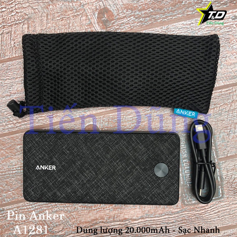 Sạc Dự Phòng ANKER PowerCore Metro Essential 20.000 PD - A1281