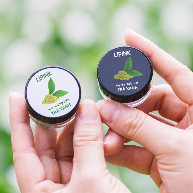 Combo son dưỡng môi LIPINK Trà Xanh - Son dưỡng môi MỀM MỊN - CĂNG HỒNG tự nhiên dưỡng môi căng mịn | BigBuy360 - bigbuy360.vn