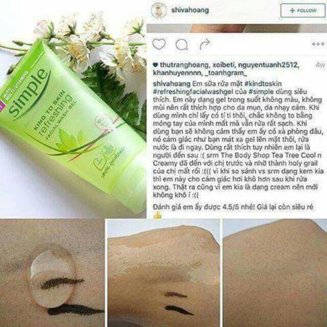 Sữa rửa mặt Simple | BigBuy360 - bigbuy360.vn