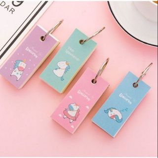 Bộ thẻ học từ vựng Flash card họa tiết dễ thương