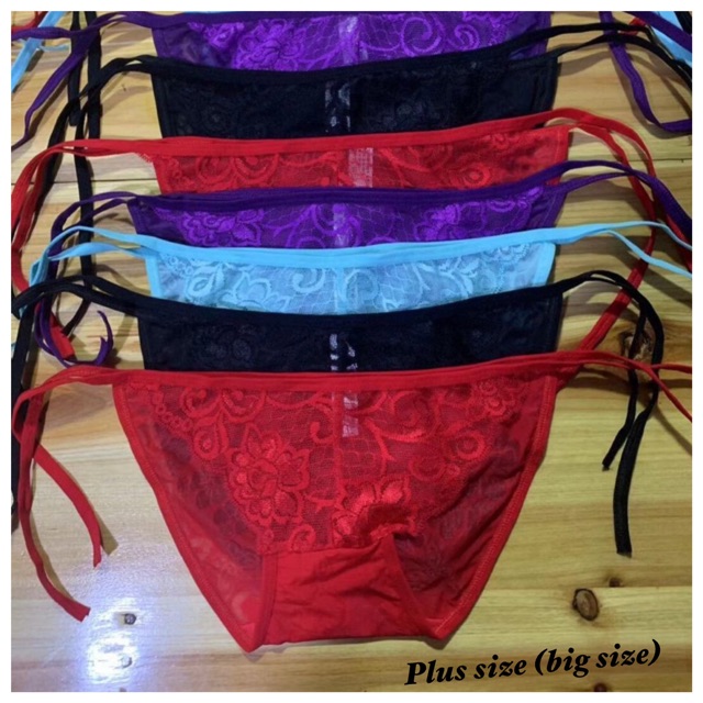 Quần lót cột dây phối ren sexy