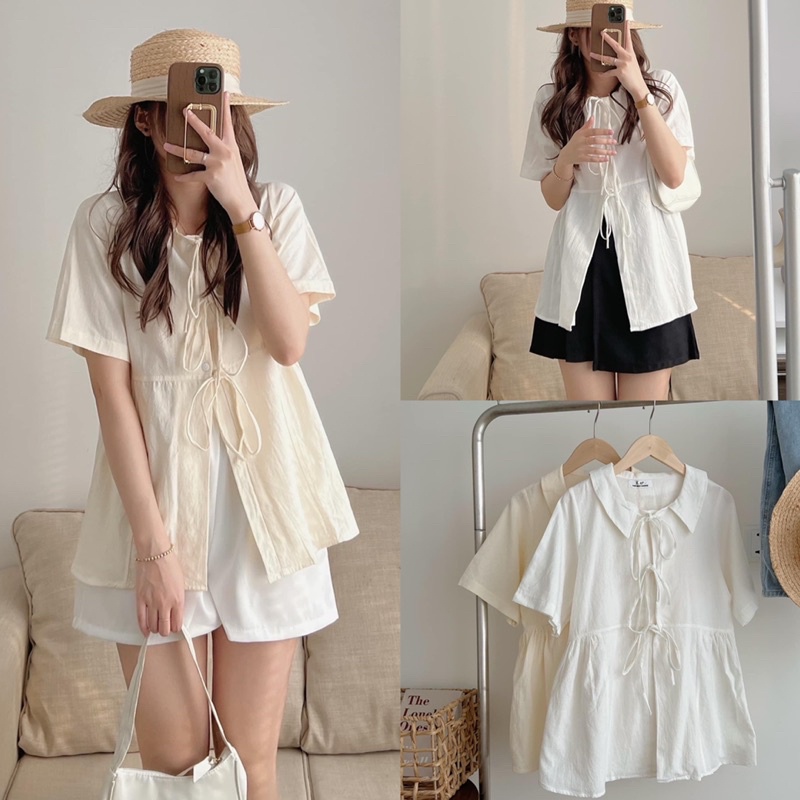 [Ảnh thật/Video] SET BiBi GỒM ÁO BABYDOLL VÀ CHÂN VÁY QUẢNG CHÂU