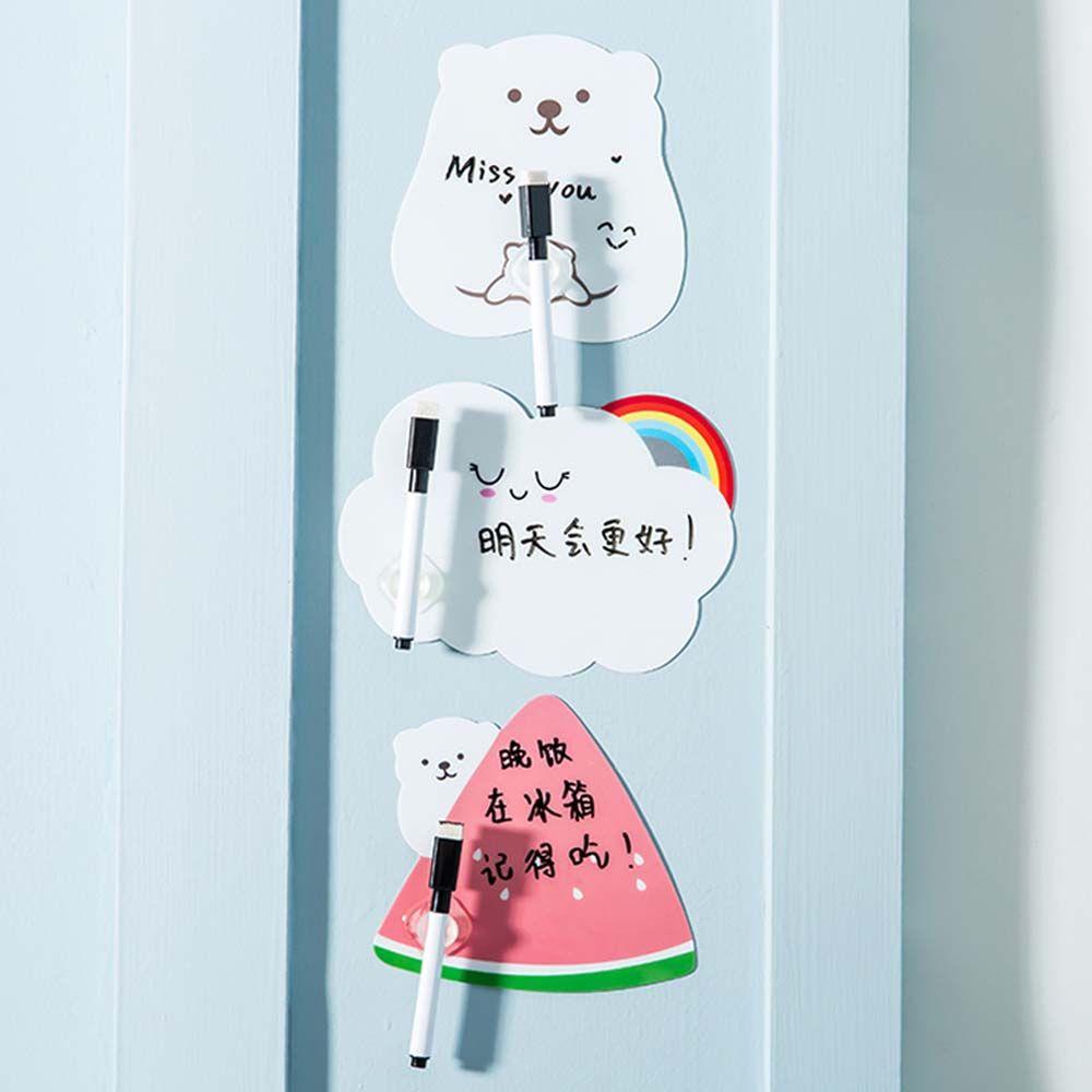 Bảng Ghi Chú Kèm Bút Viết Dán Tường Hình Dưa Hấu Dễ Thương