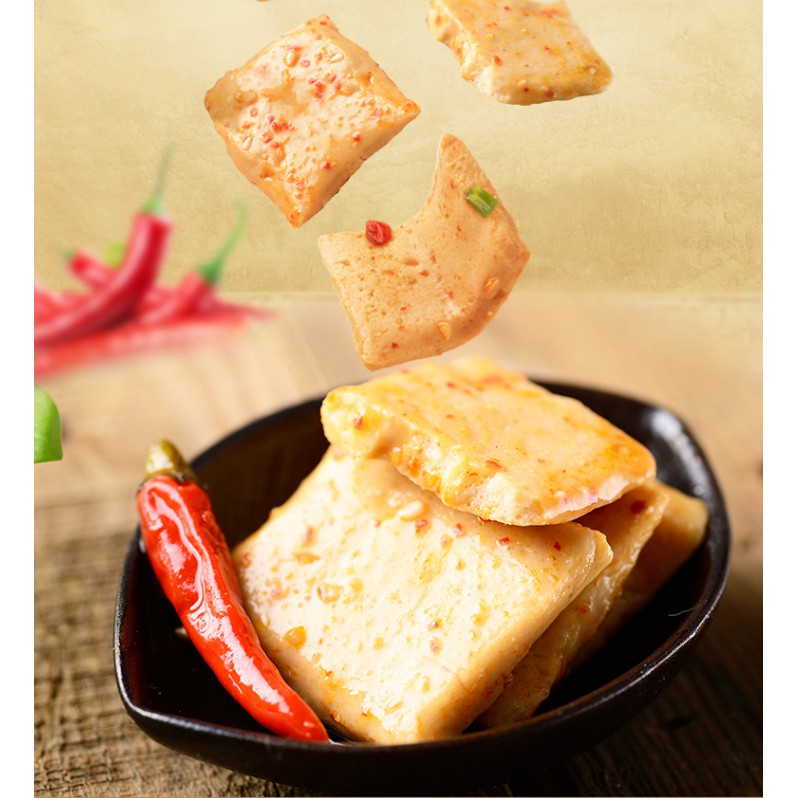 Đậu phụ Cá - Chả cá cay Yudoufu 10-12g/gói