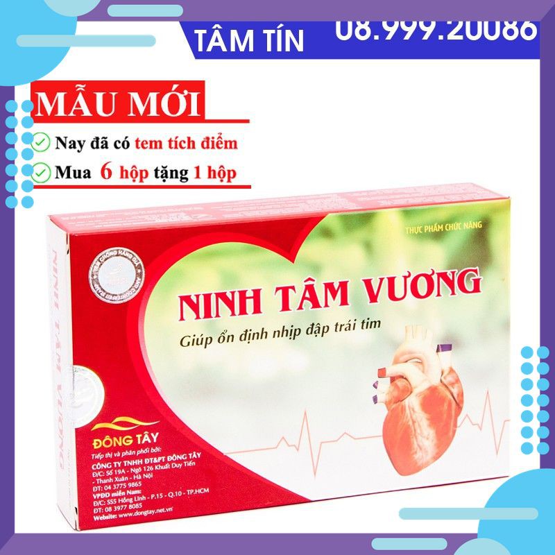 [ CHÍNH HÃNG MUA 6 TẶNG 1 ] Thực phẩm bảo vệ sức khỏe Ninh Tâm Vương_ [IDC]