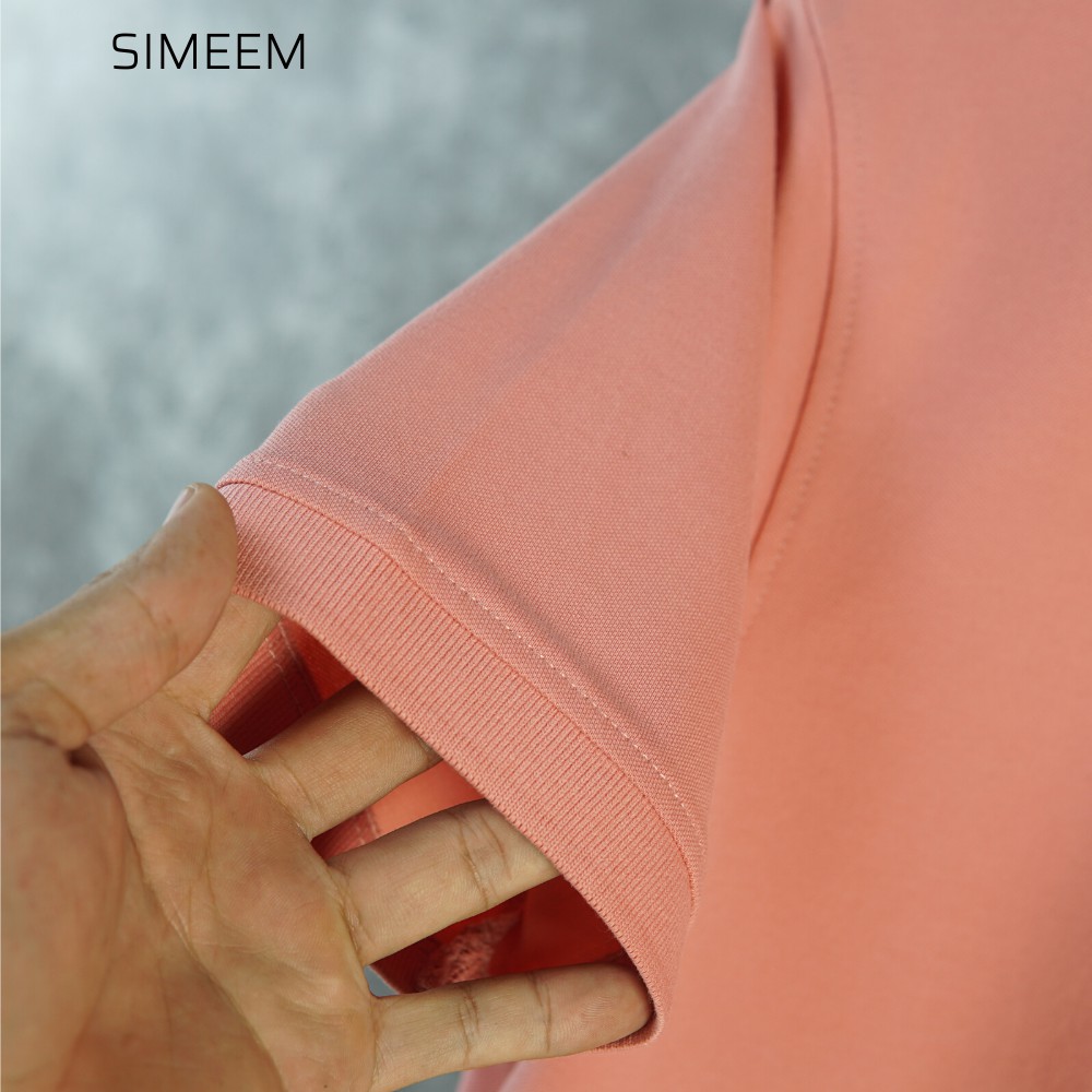 Áo thun Polo nam SIMEEM cổ sơmi thêu ngực vải CVC thoáng mát, hút mồ hôi 4 màu | BigBuy360 - bigbuy360.vn