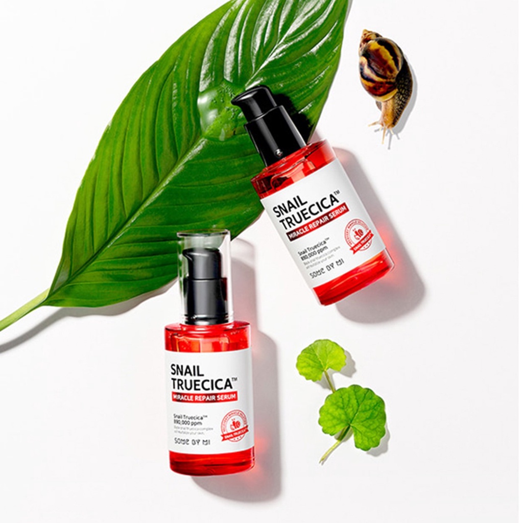 Tinh Chất Ốc Sên Đen Phục Hồi Sẹo Some By Mi Snail Truecica Miracle Repair Serum 50ml