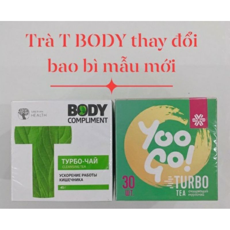 Trà thảo mộc Cleansing T Body Compliment Siberia Nga mẫu mới yoogo