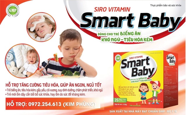 Siro ăn ngon VITAMIN SMART BABY