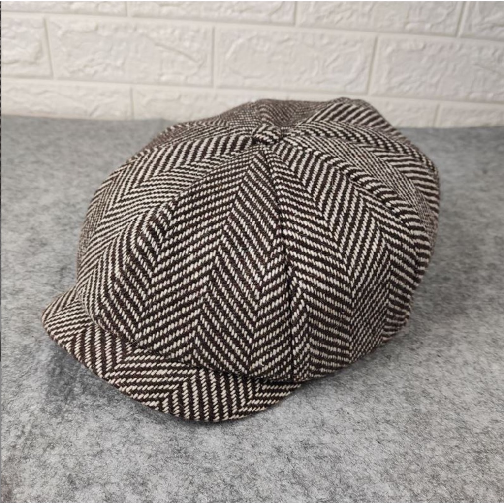 Mũ Beret Nam Nữ Cổ Điển Thời Trang Trung Niên BR06 - Mũ Nồi Chất Liệu 100% Cotton