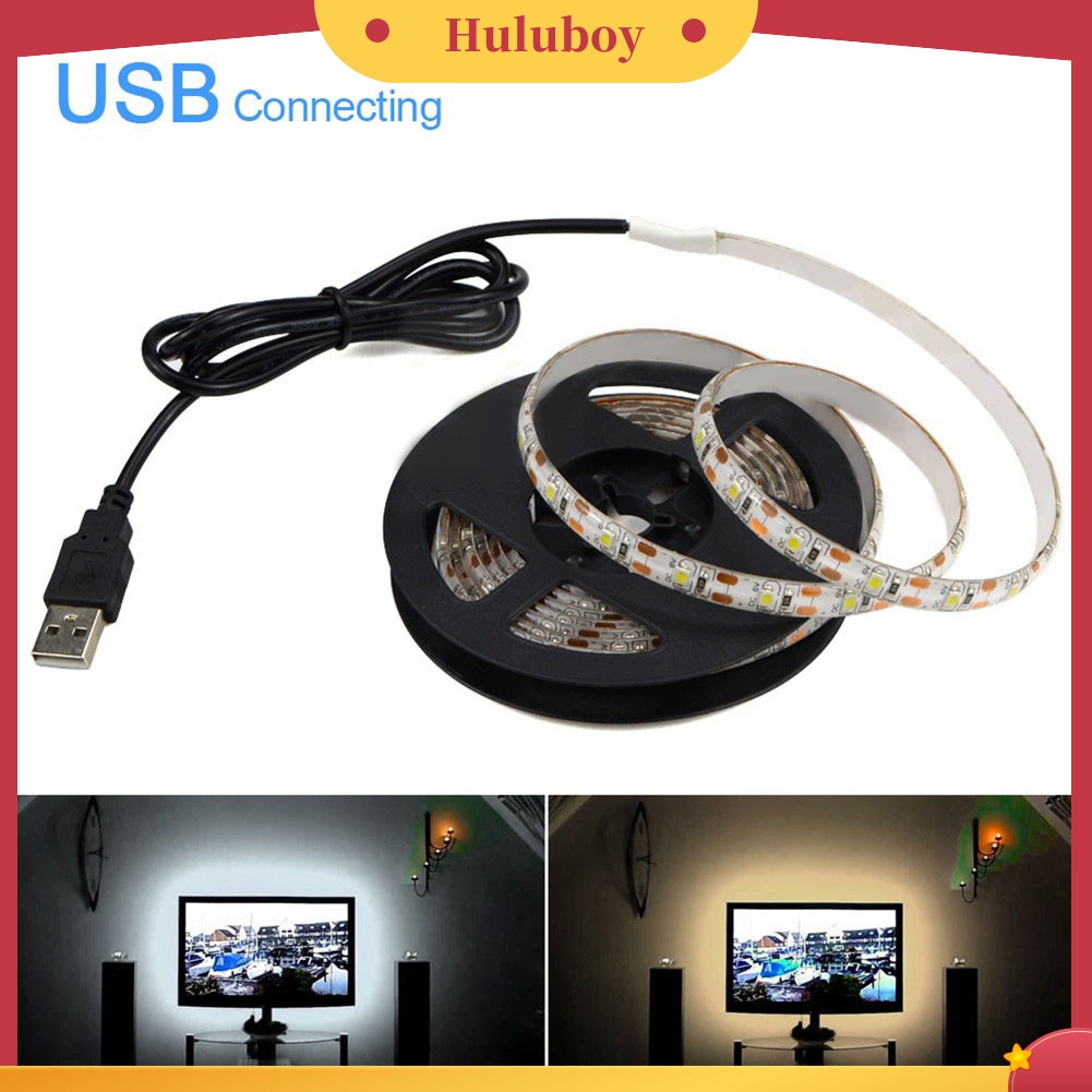DC Dây Đèn Led 0.5 / 1 / 2 / 3 / 4 / 5m Dc 5v Usb 3528 Smd