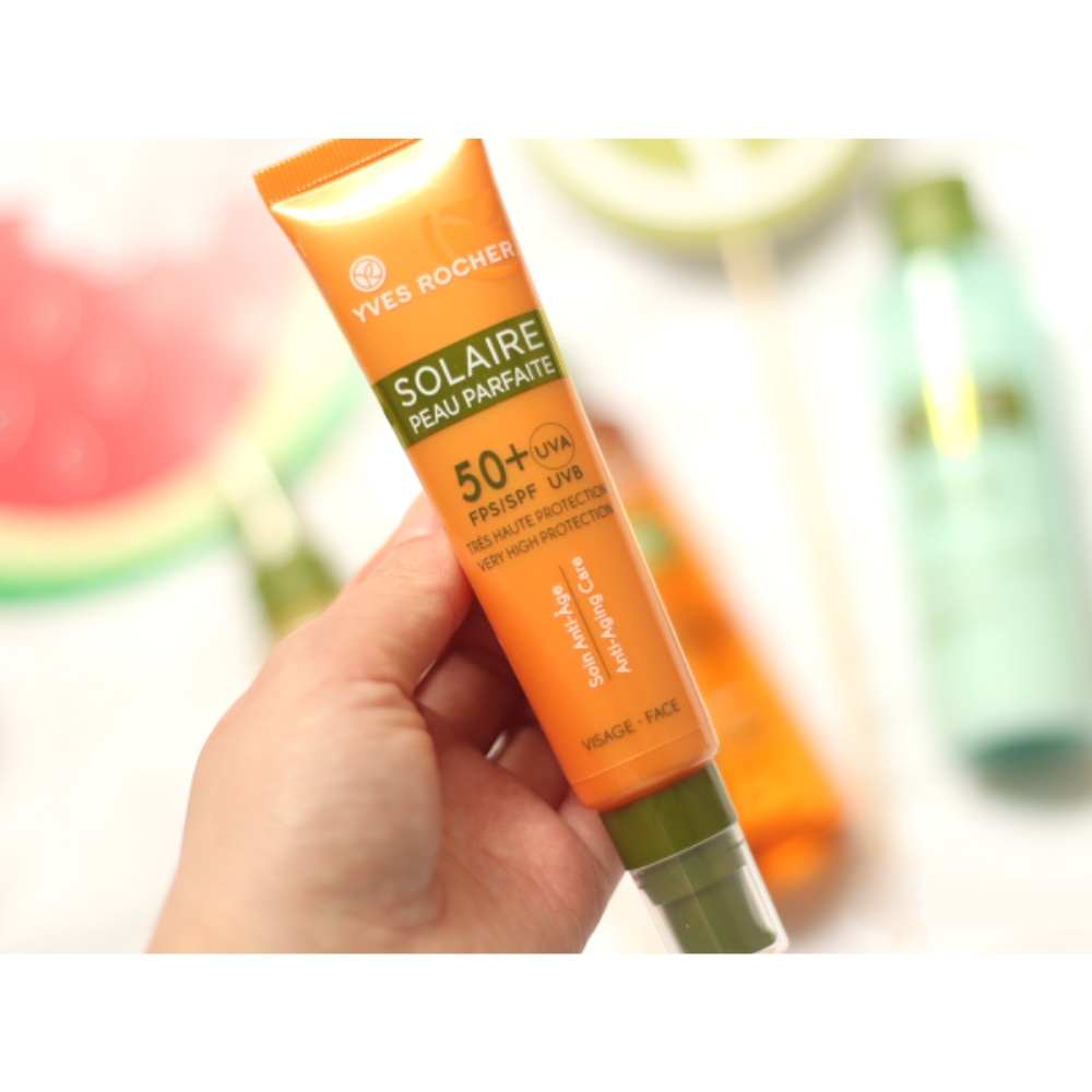 Kem chống nắng Yves Rocher Anti aging Care for Face SPF 50+ UVA UVB 40ml/tuýt