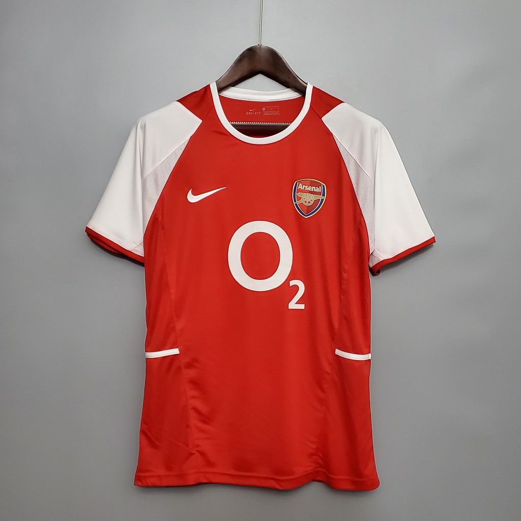 Áo thun in logo độ tuyển Arsenal 2002/04 2004/05 1991-1993 1994-1995 phong cách retro