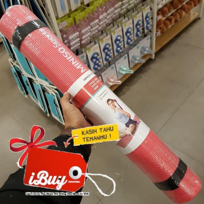 Thảm Tập Yoga Dày 0.3cm Miniso 173cm X L 61cm