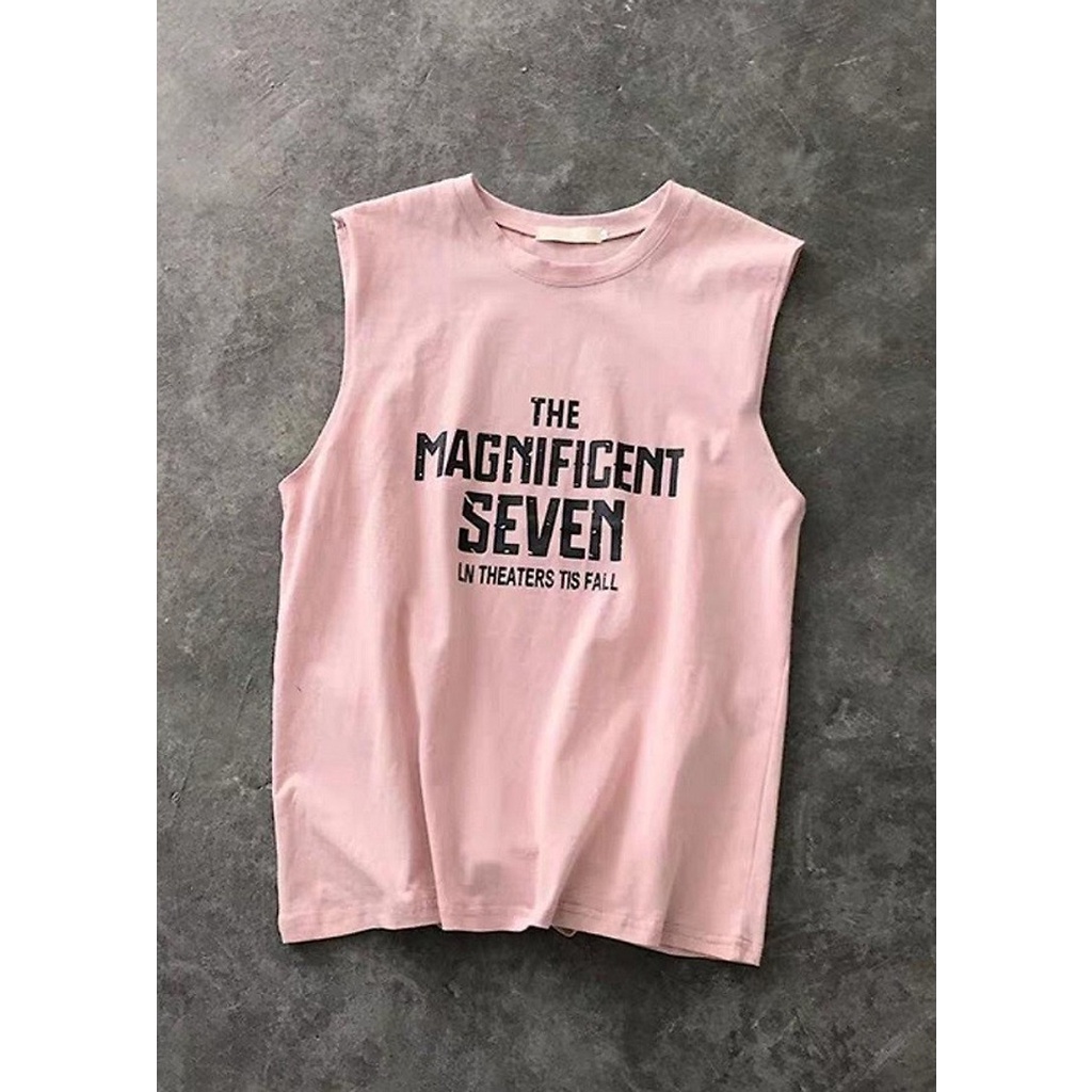 Áo thun ba lỗ nam, tanktop 006Tk.IN, chuẩn gym mặc nhà dạo phố - In Logo nhiều màu - Thun cotton thoáng mát