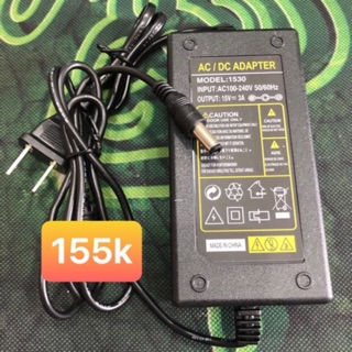 Cục sạc loa kéo 15v-3a đầu tròn 5.5 ly