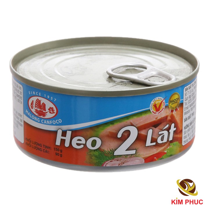 Heo 2 lát Hạ Long Canfoco hộp 150g