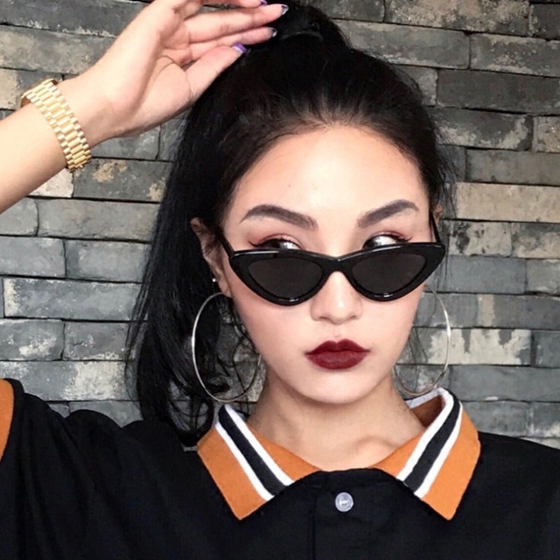 Kính Mát Gọng Mắt Mèo Thời Trang Sành Điệu Dành Cho Nữ